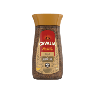 gevalia snabbkaffe instant mellanrost gold glas1