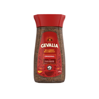 gevalia snabbkaffe instant mellanrost original glas1