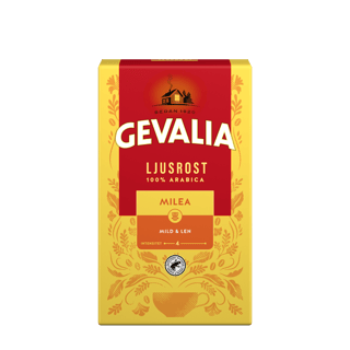 MELLANROST MILEA LJUSROST Ett kaffe på naturligt milda kaffebönor som är rikt på smak och arom, men mindre bittert