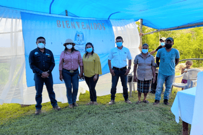 I Los Jimeritos bidrar Gevalia till byggnationen av en ny skola