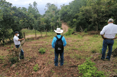 I Las Mataras bidrar Gevalia till byggnationen av en ny skola